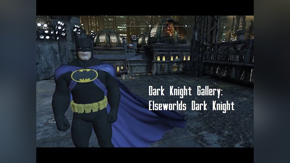 Batman: Arkham City — New coloring for The Dark Knight