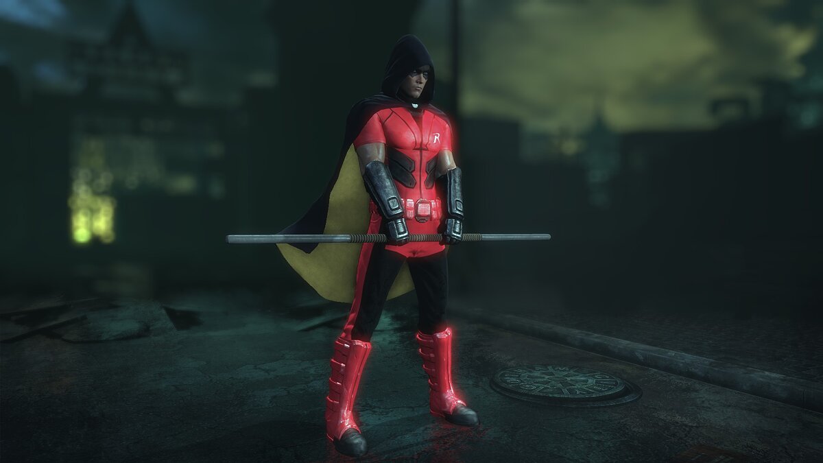 Batman: Arkham City — Robin - red knight