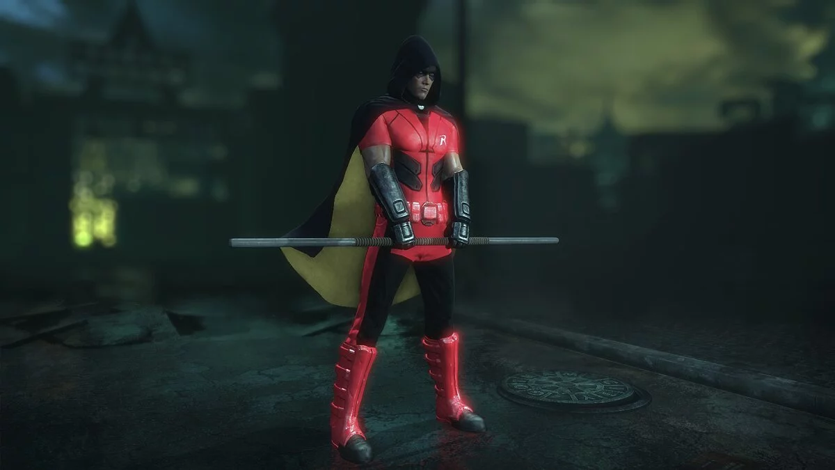 Batman: Arkham City — Robin - red knight