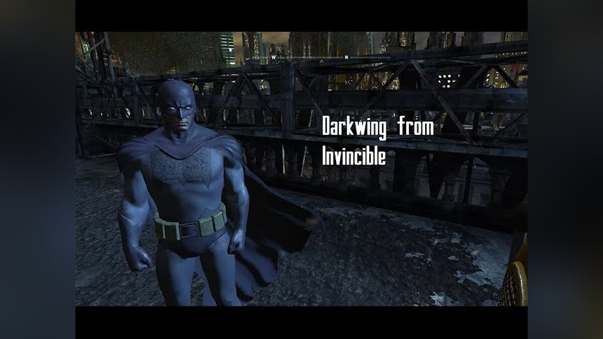 Batman: Arkham City — Darkwing costume