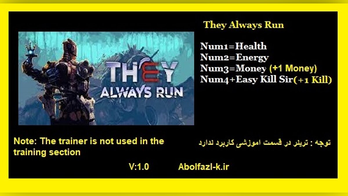 They Always Run — Trainer (+4) [1.0]