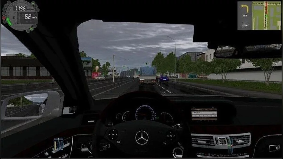 City Car Driving — Mercedes-Benz S65 AMG Stage 2