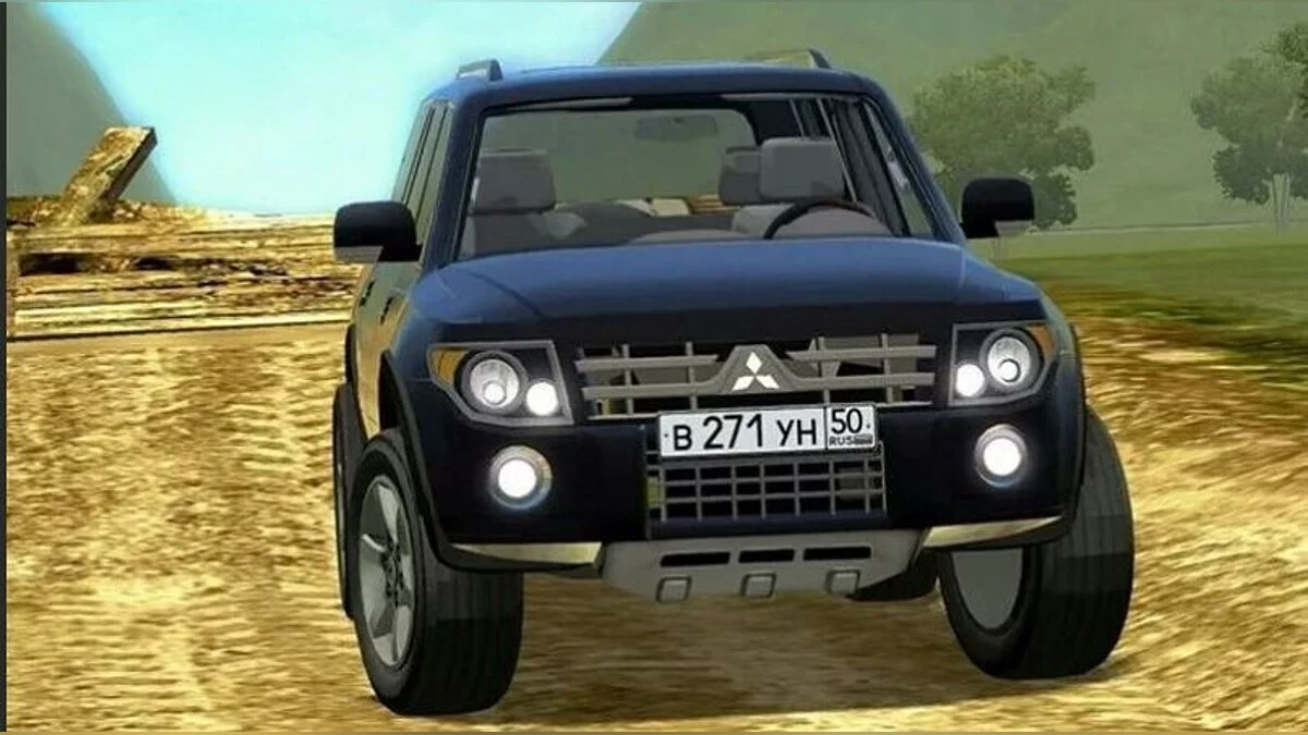 City Car Driving — Mitsubishi Montero 4