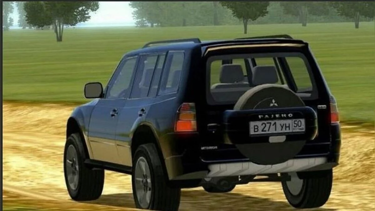 City Car Driving — Мітсубіші Пажеро 4