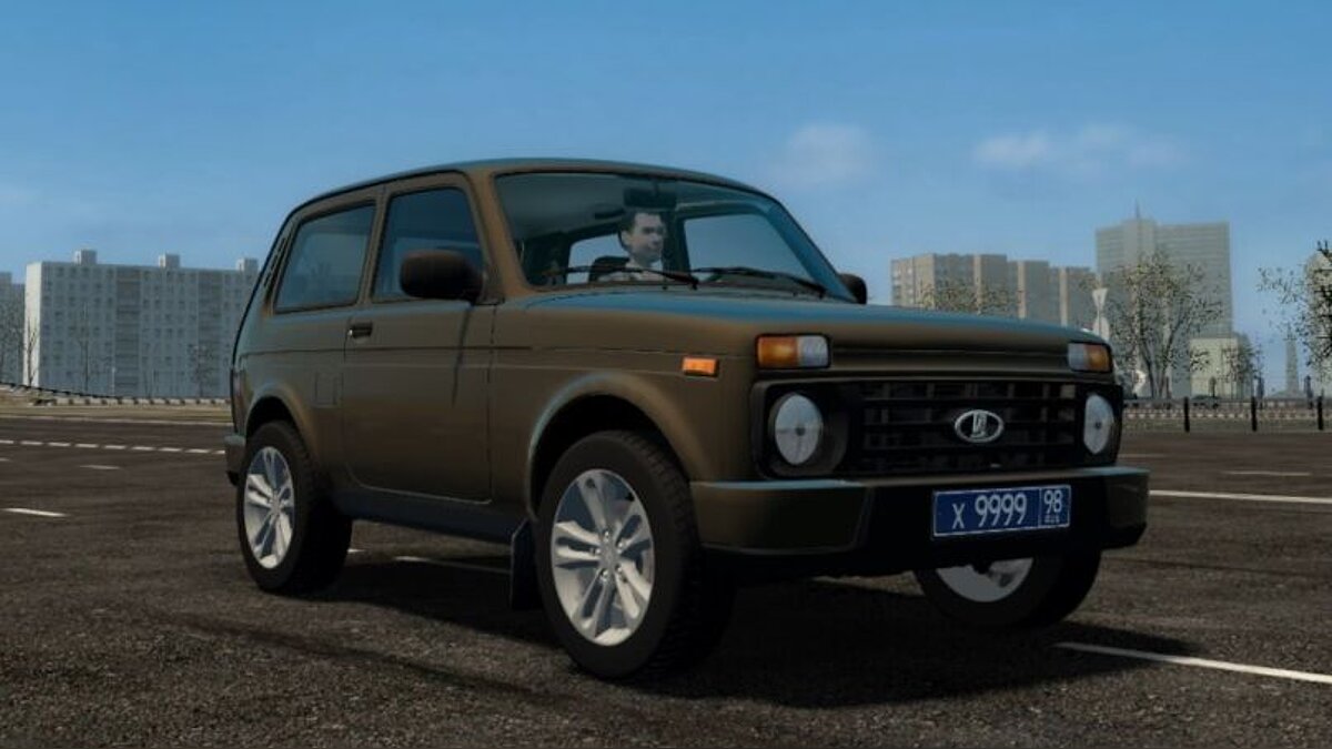 City Car Driving — VAZ 21214 (Niva) 1.8 and 16V ECOTEC