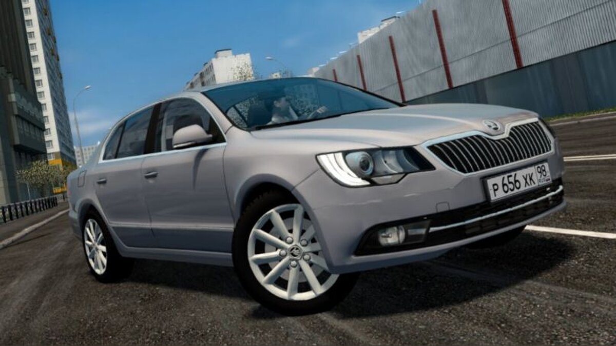 City Car Driving — Skoda Superb 2014