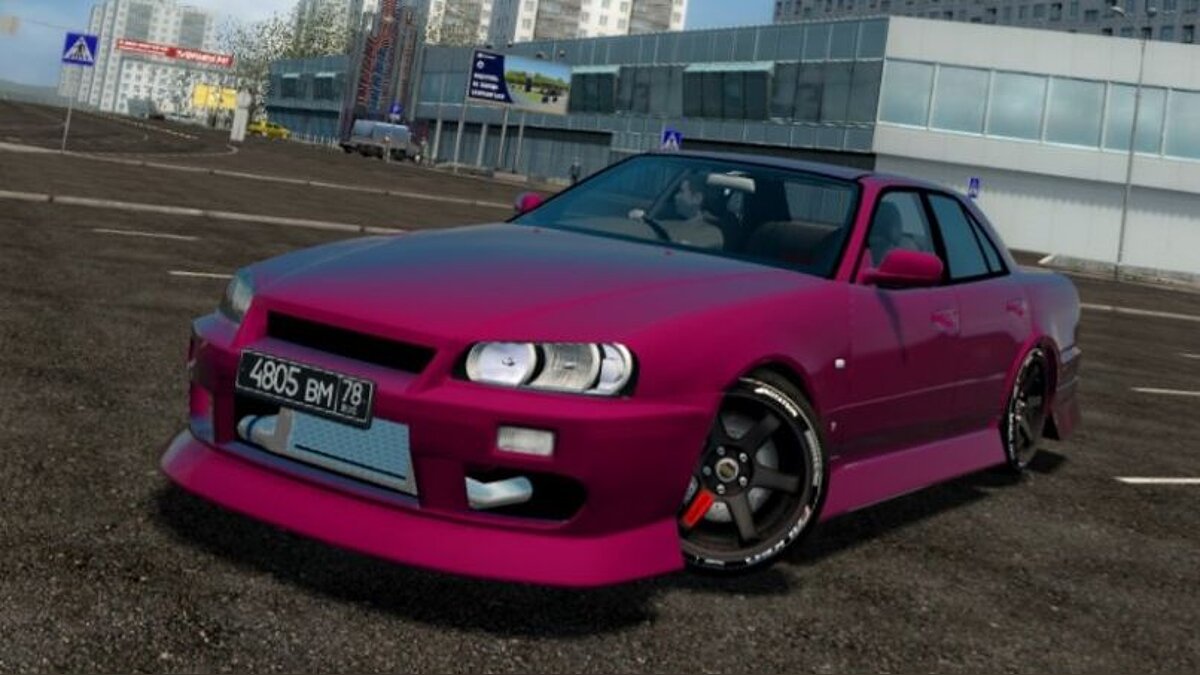 City Car Driving — Nissan Skyline ER34