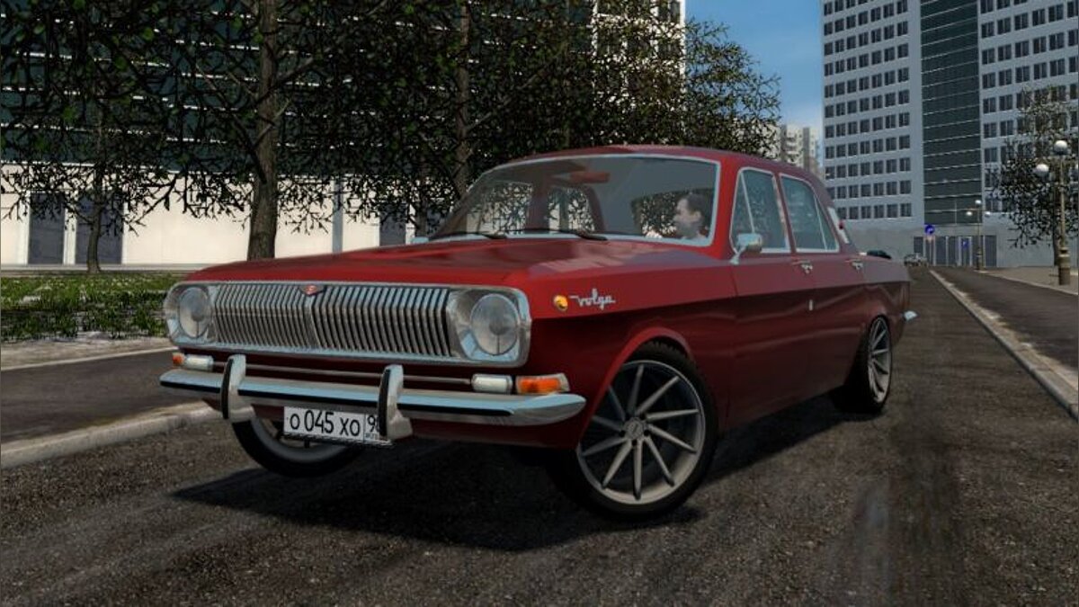 City Car Driving — GAZ-24 V8 3UZ-FE