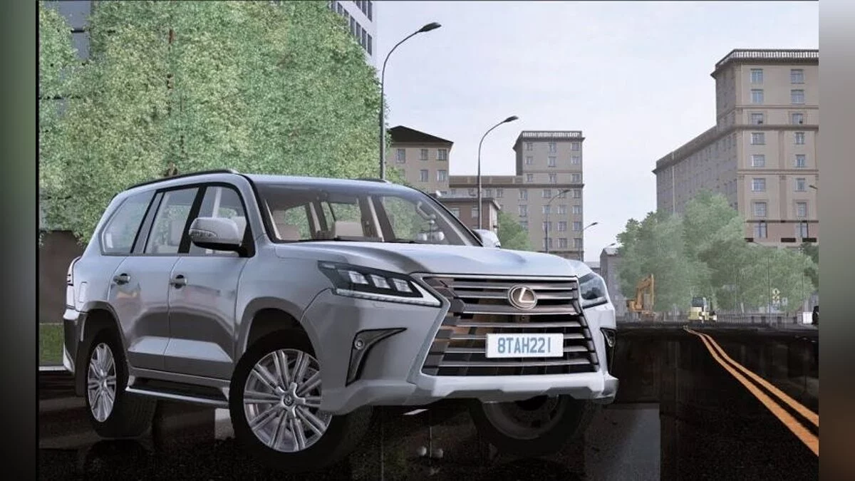 City Car Driving — Lexus LX570 2017