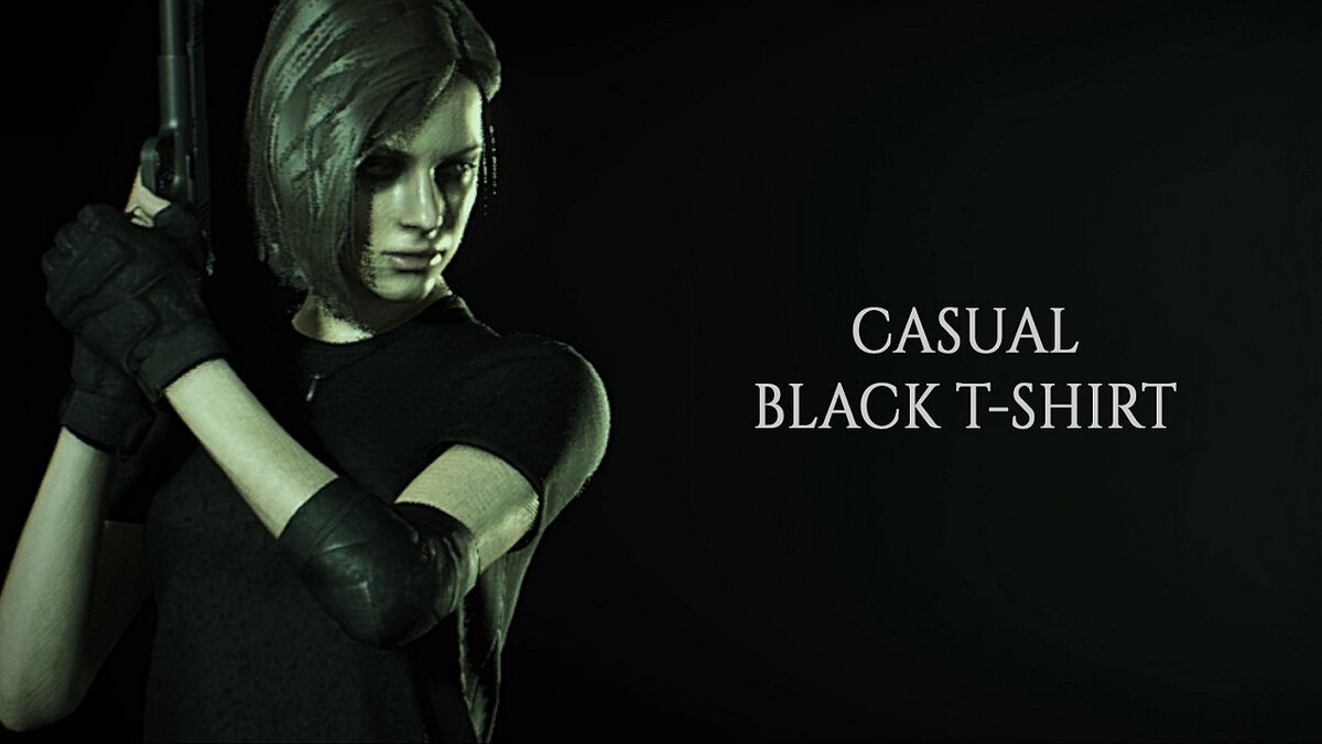 Resident Evil 3 — Casual black t-shirt