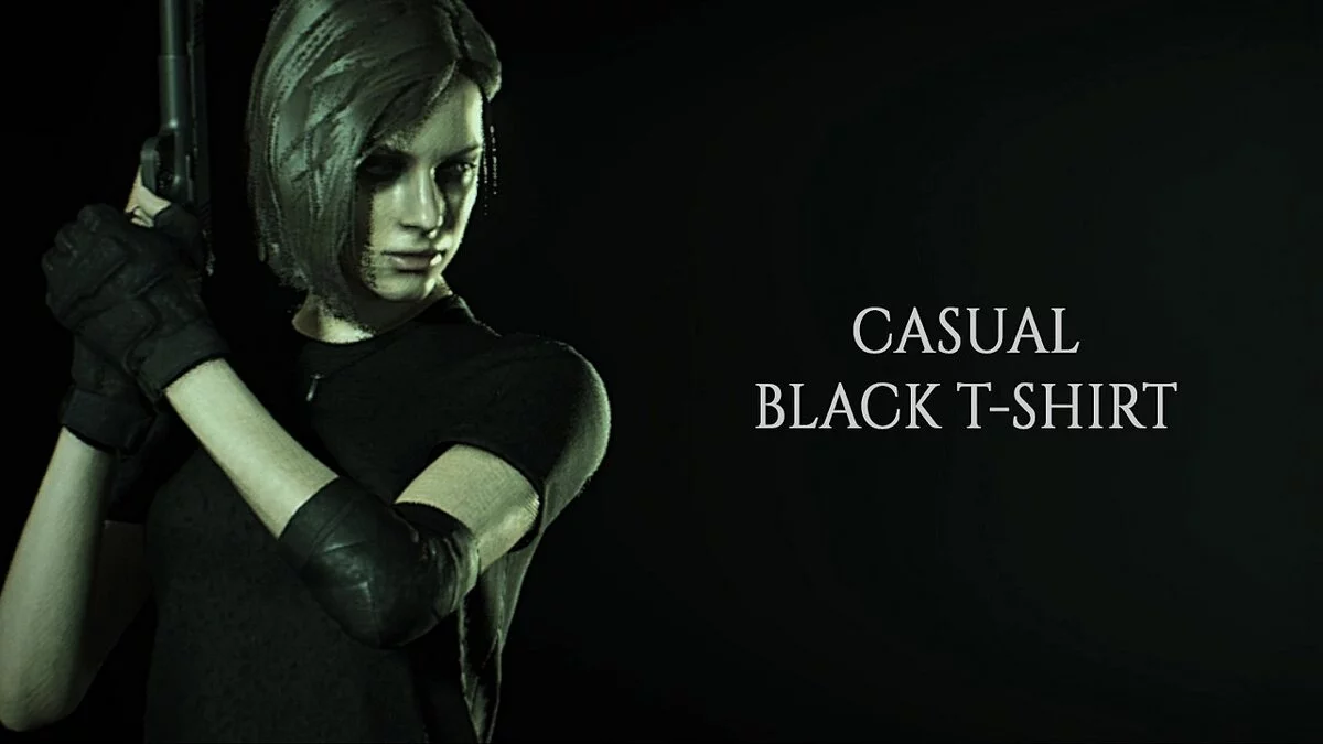 Resident Evil 3 — Casual black t-shirt