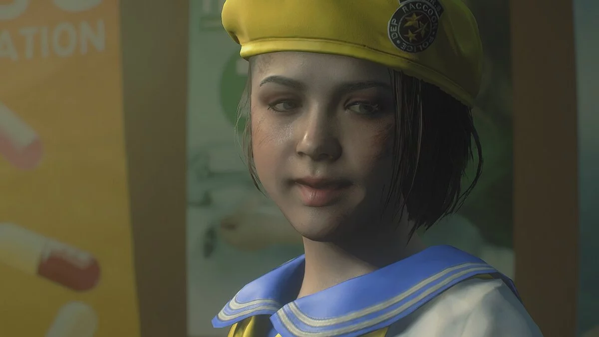 Resident Evil 3 — Becca is a cute schoolgirl