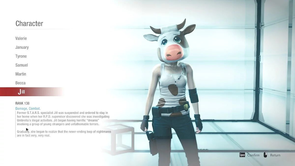 Resident Evil: Resistance — Cow Jill