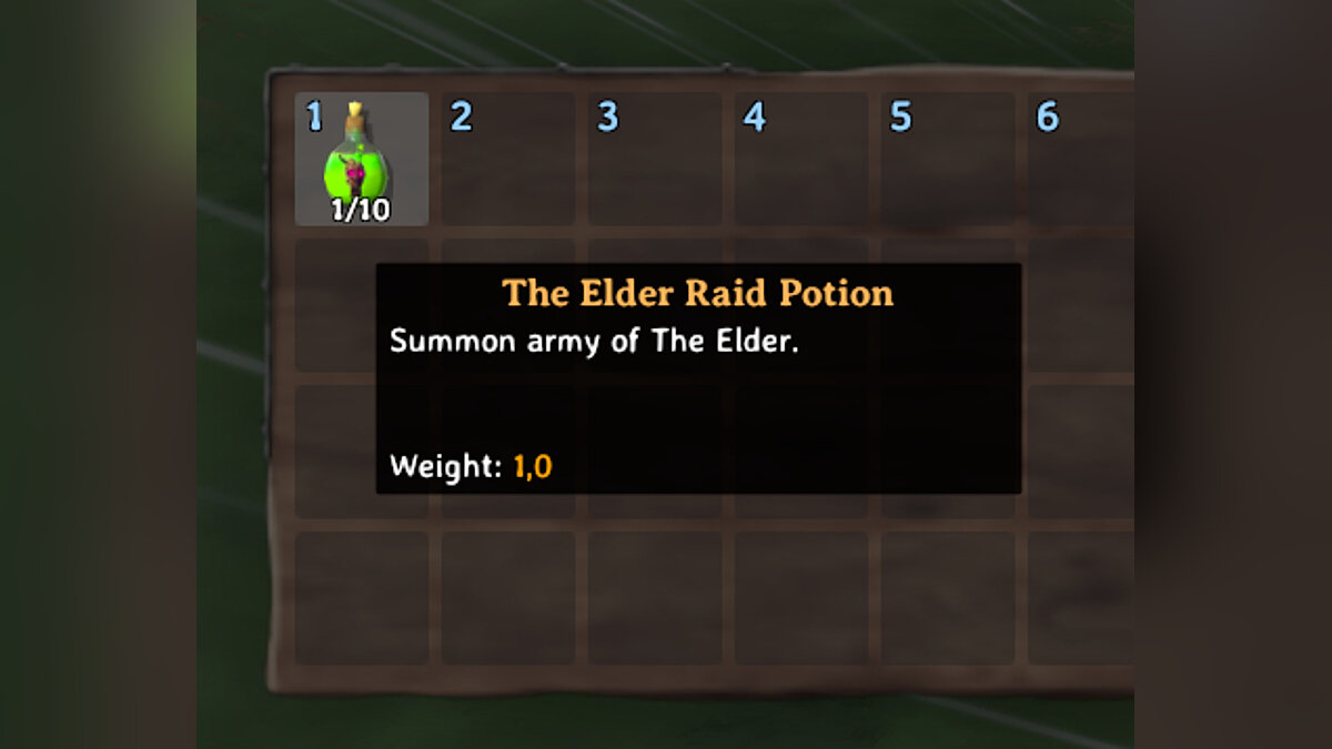 Valheim — Raid potions