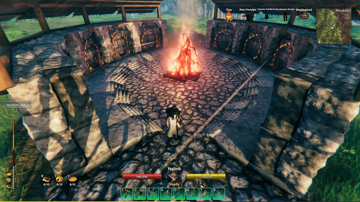 Valheim — Хаб на 10 порталов