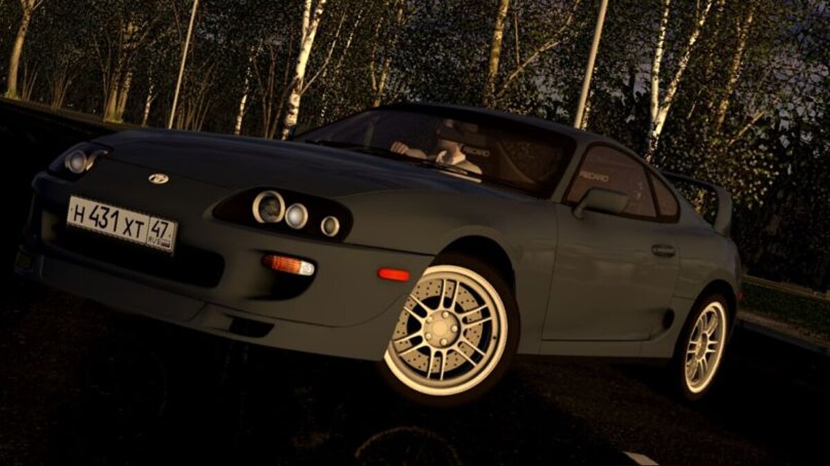 City Car Driving — Toyota Supra RZ 1998