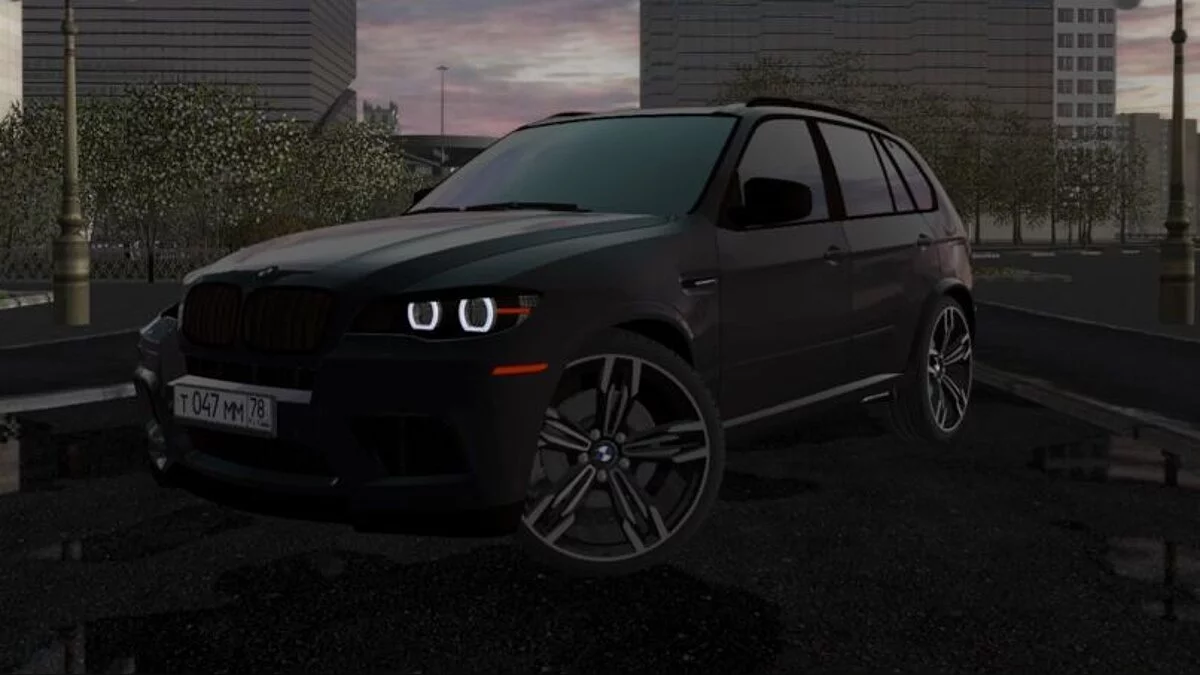 City Car Driving — BMW X5M (E70) Prestaciones