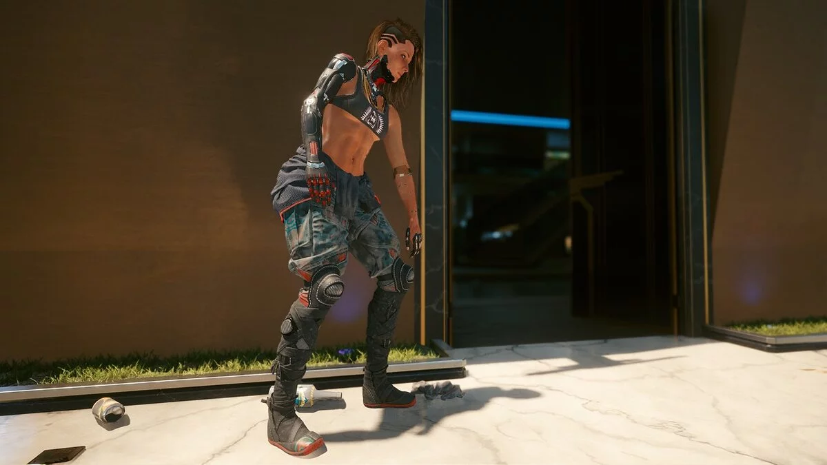 Cyberpunk 2077 — Штаны и обувь уличного ниндзя