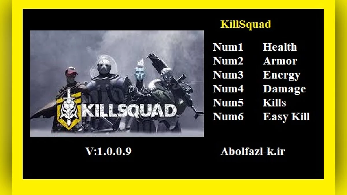 Killsquad — Trainer (+6) [1.0.0.9]