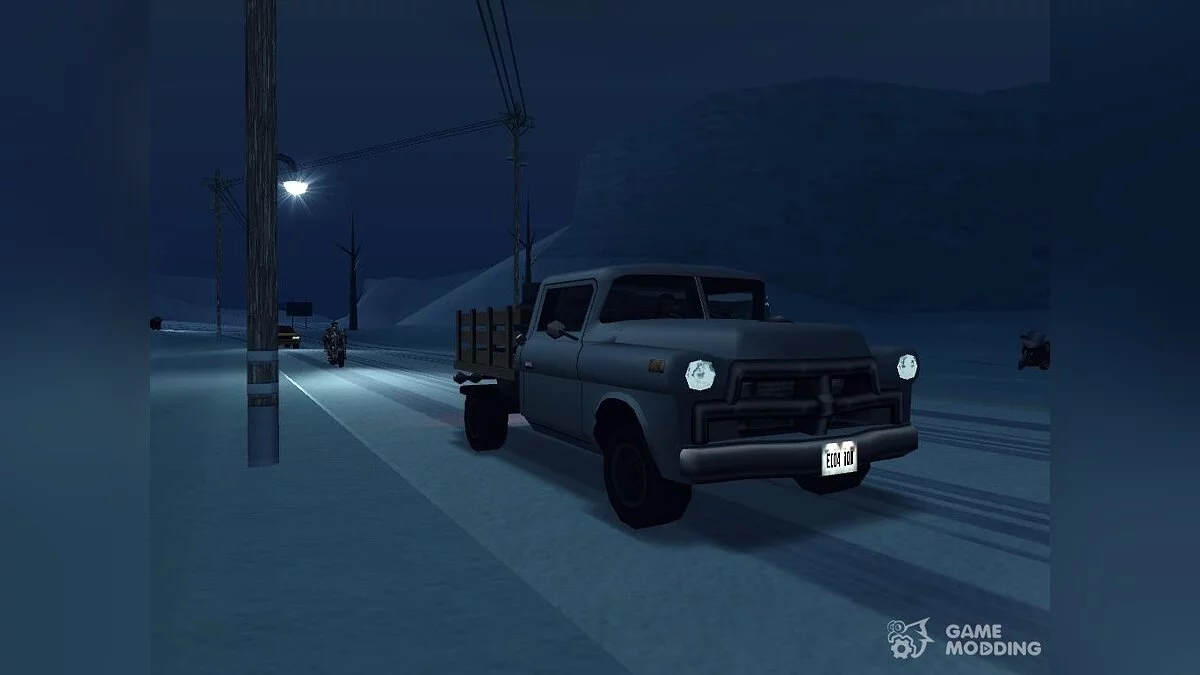 Grand Theft Auto: San Andreas — Зимовий мод