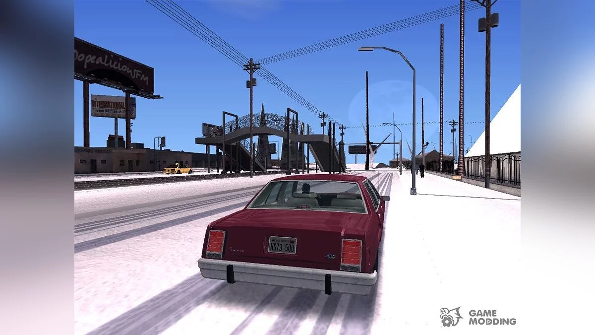 Grand Theft Auto: San Andreas — Winter mod