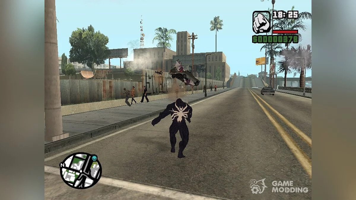 Grand Theft Auto: San Andreas — Человек-паук