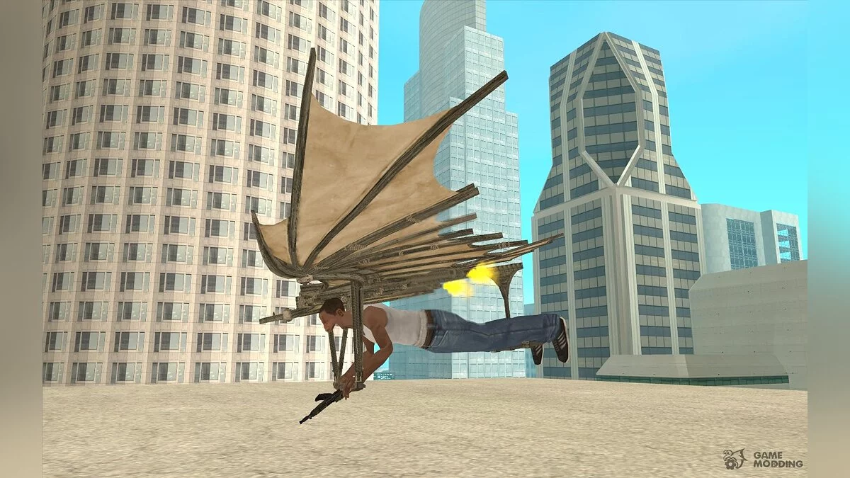 Grand Theft Auto: San Andreas — Параплан Леонардо Да Винчи