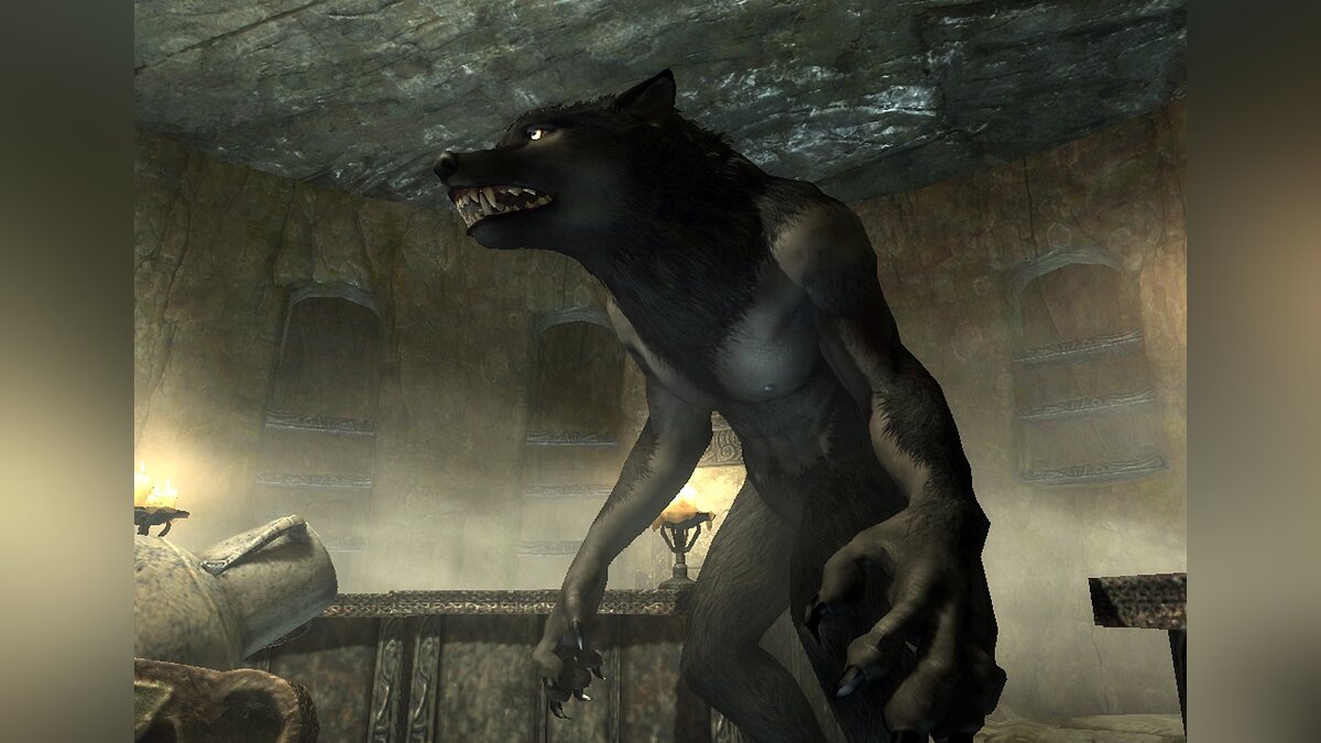 The Elder Scrolls 5: Skyrim Legendary Edition — More wolf-like werewolf