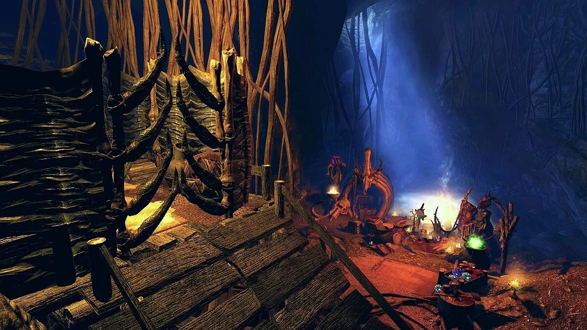 The Elder Scrolls 5: Skyrim Legendary Edition — Ухмылка мертвеца (Логово вуду)