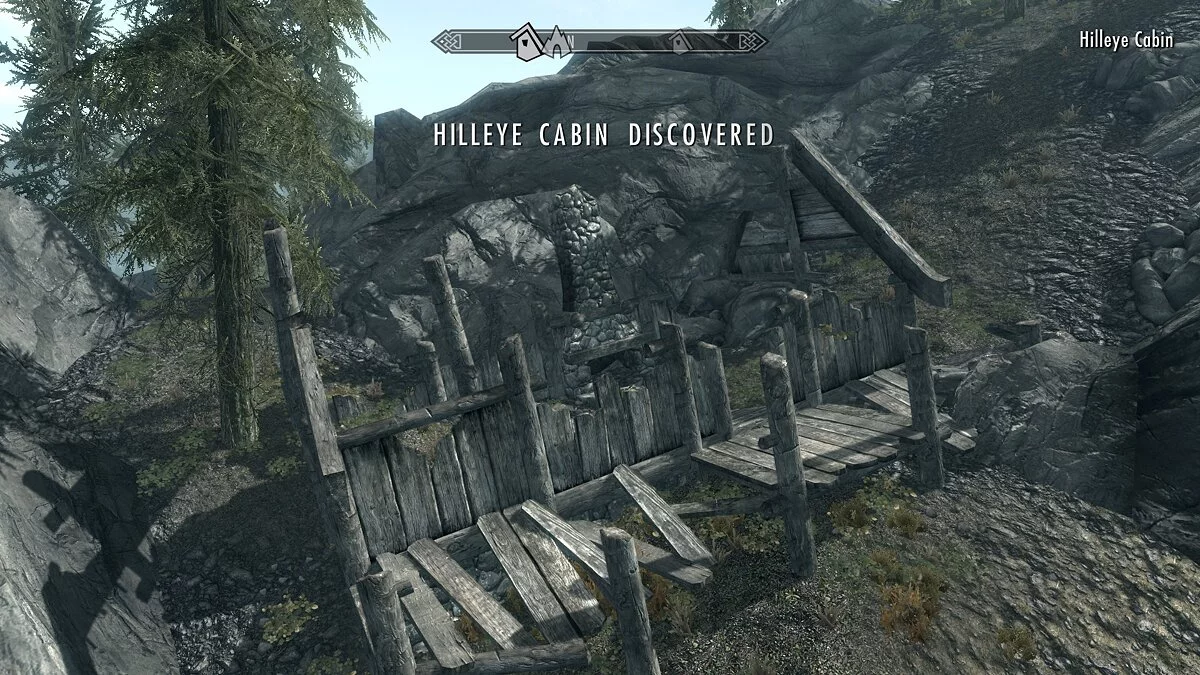 The Elder Scrolls 5: Skyrim Legendary Edition — Cabaña Hilley abandonada