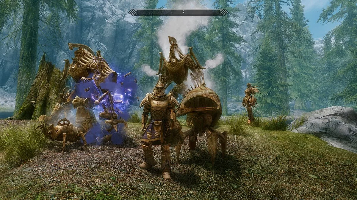 The Elder Scrolls 5: Skyrim Legendary Edition — Призыв двемерских центурионов