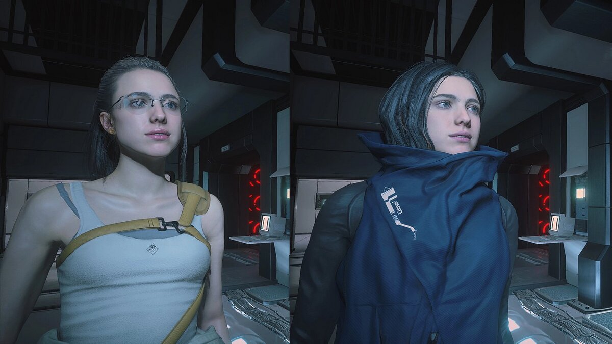 Resident Evil 2 — Molingen and Lokni from the game Death Stranding