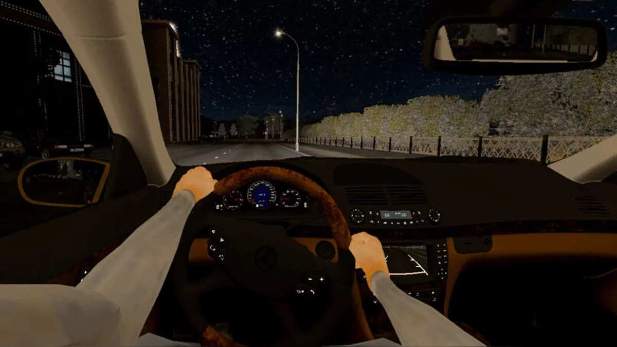 City Car Driving — Мерседес-Бенц В211 Е55 АМГ В2