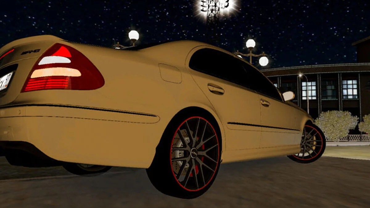 City Car Driving — Мерседес-Бенц В211 Е55 АМГ В2