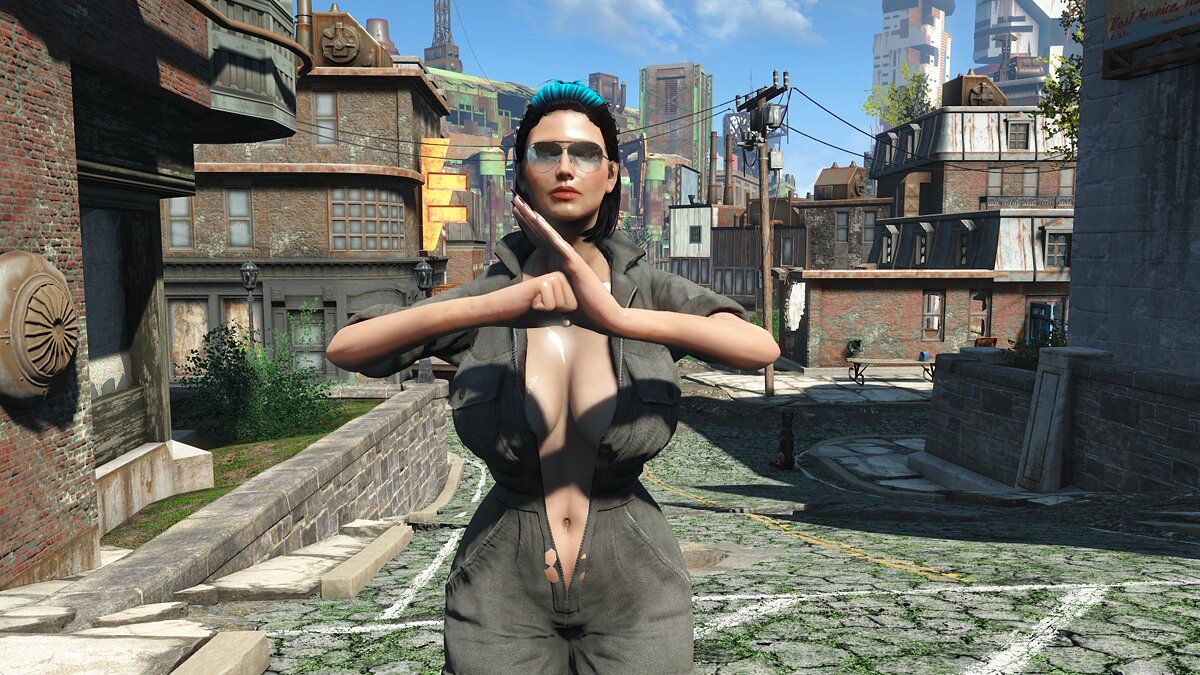 Fallout 4: Game of the Year Edition — Sexy preset for the female body