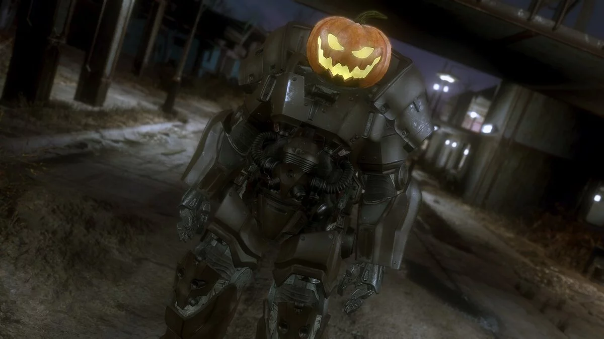 Fallout 4: Game of the Year Edition — cabeza de calabaza