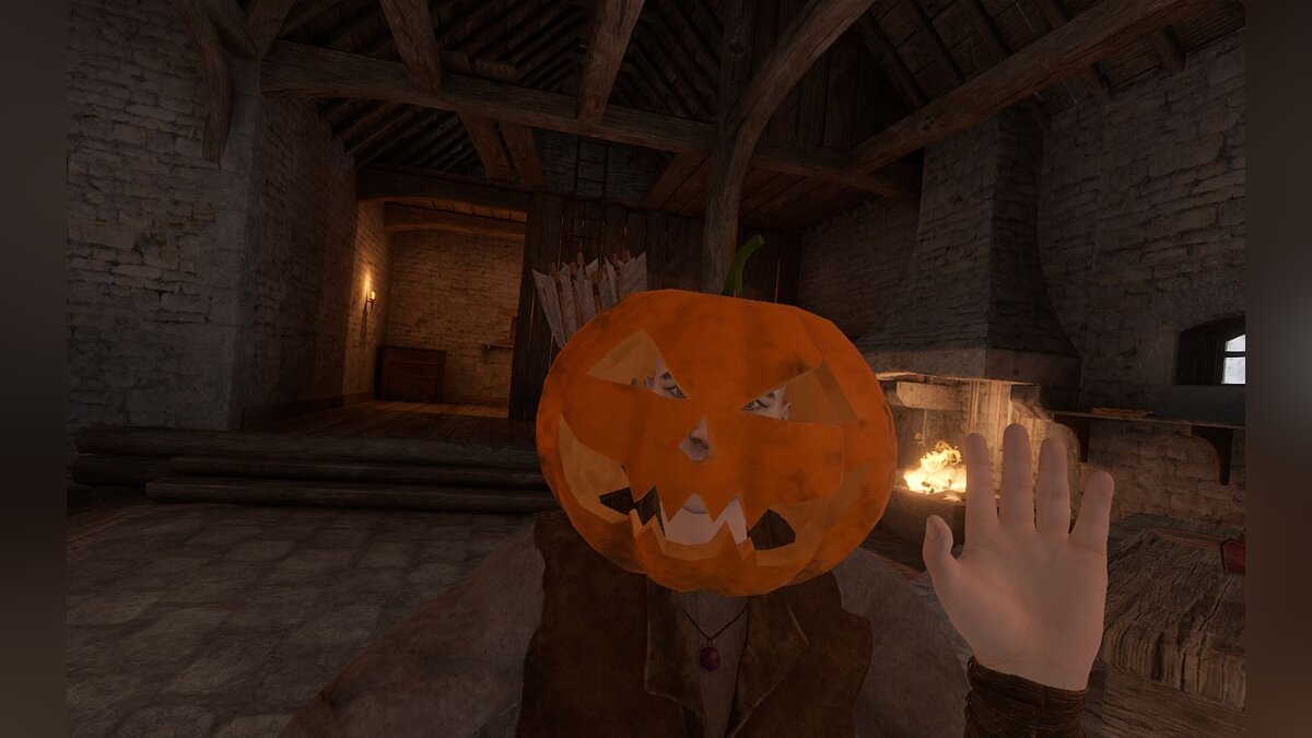 Blade and Sorcery — Pumpkin helmet