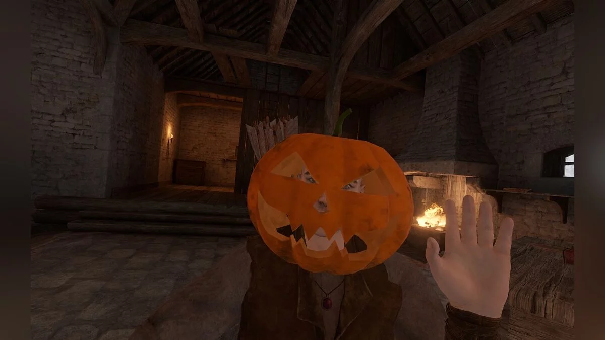 Blade and Sorcery — Pumpkin helmet