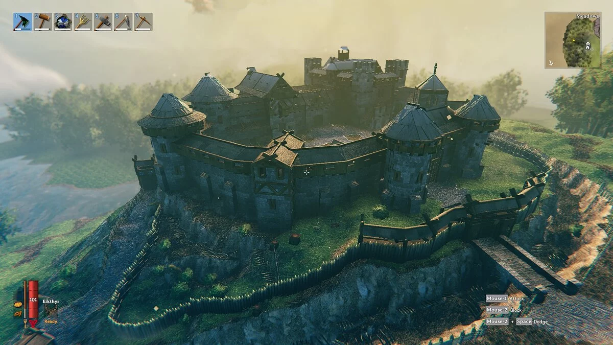 Valheim — Norman castle