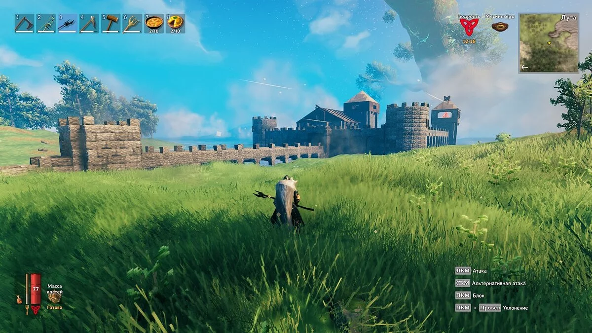 Valheim — Замок в мире Винланд