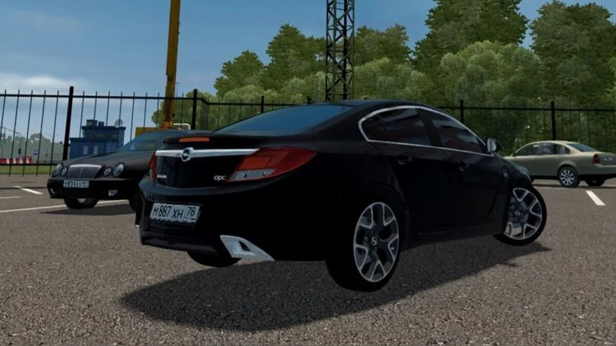 City Car Driving — Opel Insignia OPC