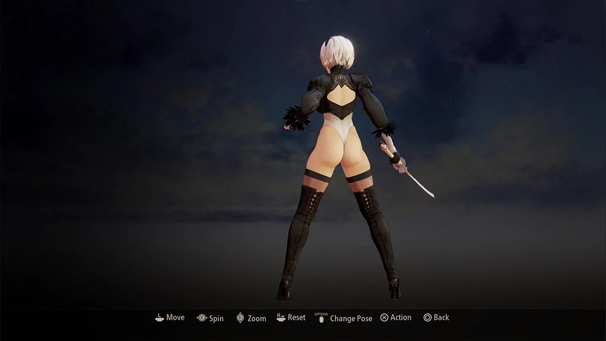 Tales of Arise — Кисара в костюме 2B из игры Nier Automata