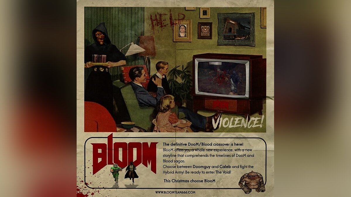 DOOM 2 — Bloom (Doom/Blood crossover)