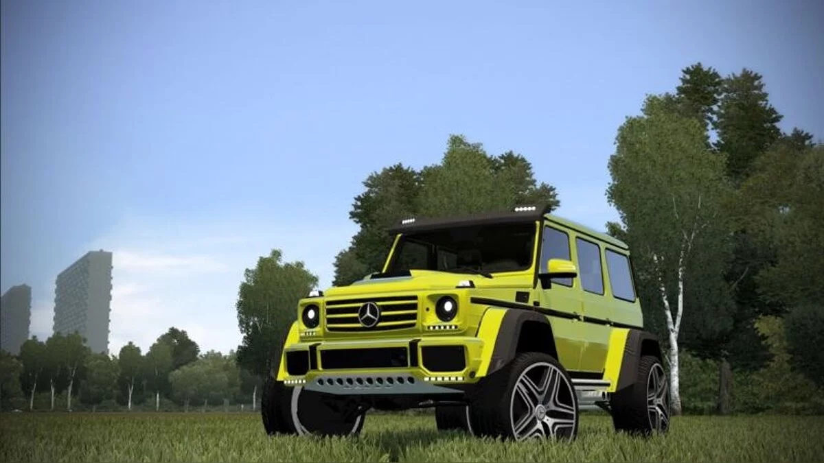 City Car Driving — Mercedes-Benz G500 4x4 2017