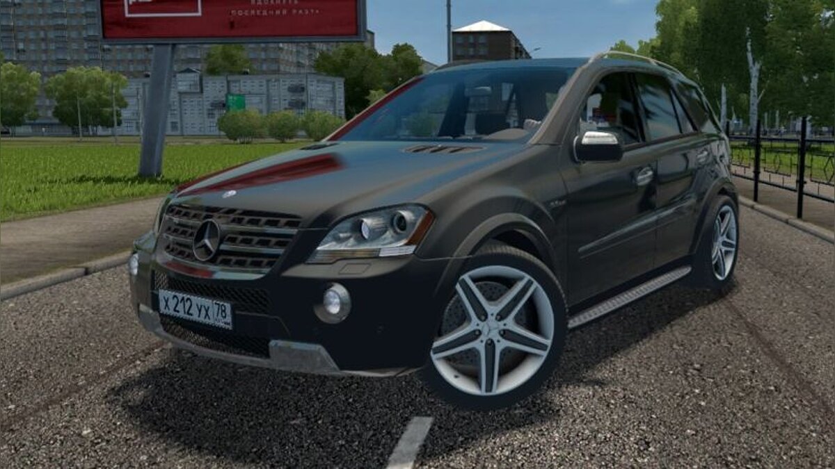 City Car Driving — Mercedes-Benz ML320 (W164)