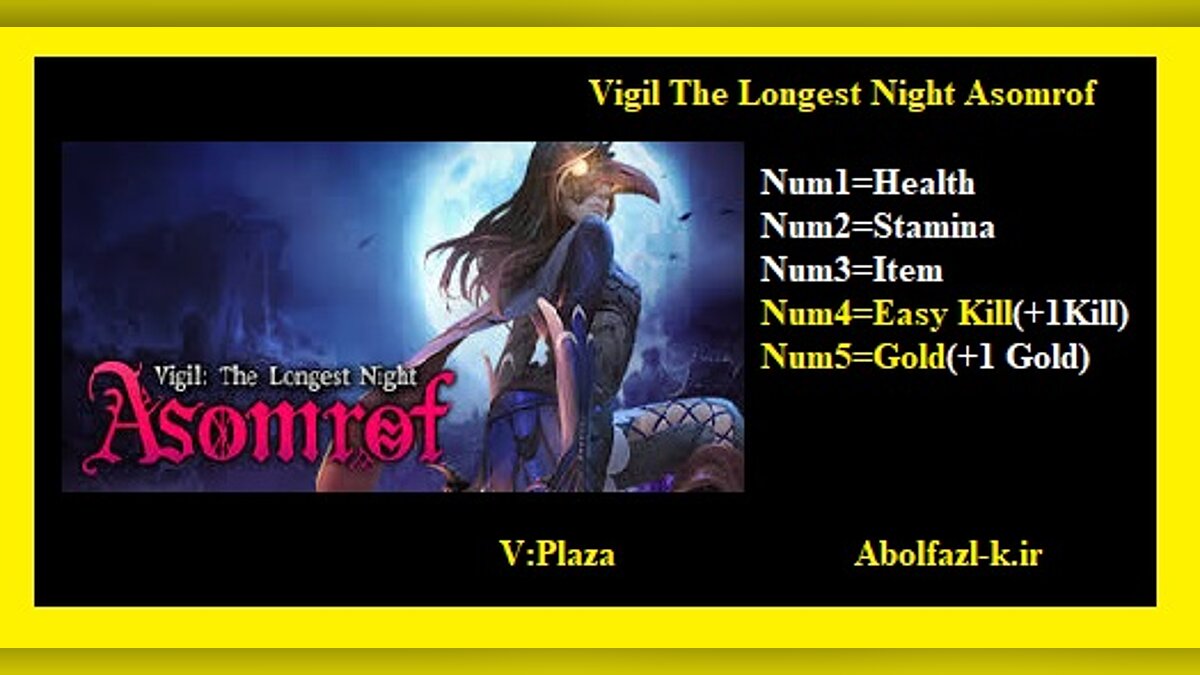 Vigil: The Longest Night — Trainer (+5) [1.0]