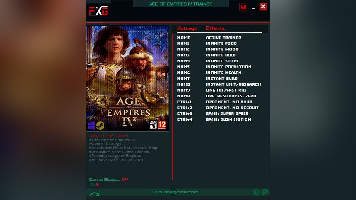 Age of Empires 4 — Trainer (+14) [UPD:10/28/2021]