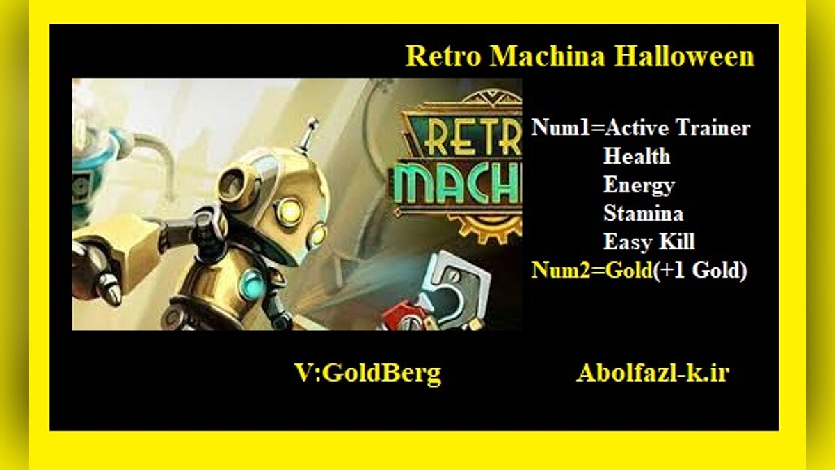 Retro Machina — Trainer (+5) [UPD:11/02/2021]