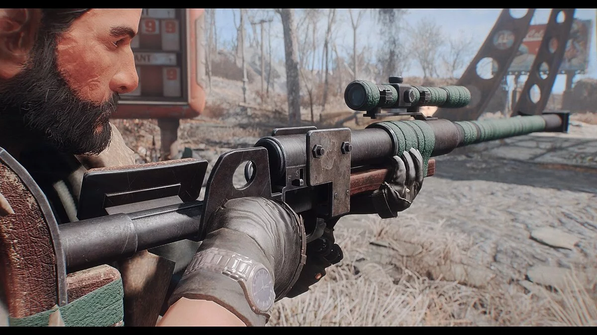 Fallout 4: Game of the Year Edition — Handcrafted anti-material rifle