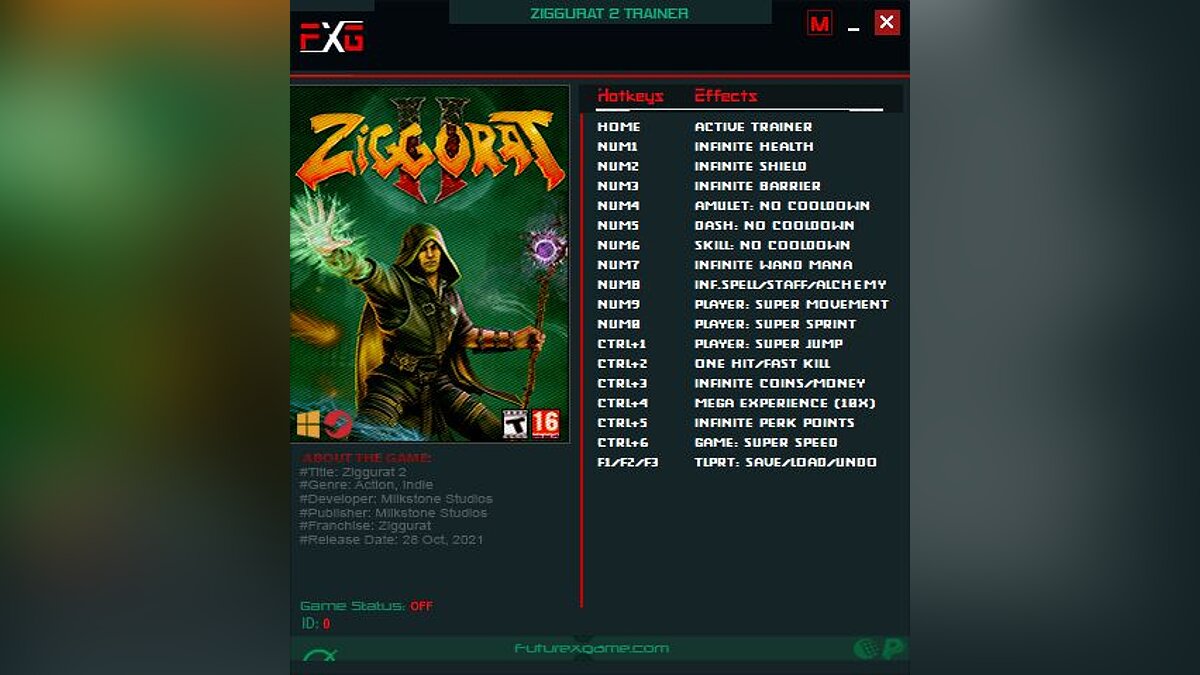 Ziggurat 2 — Trainer (+17) [UPD:10.28.2021]